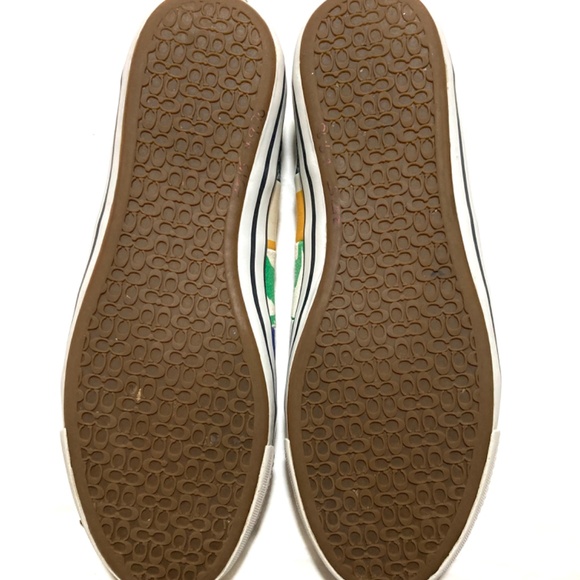 EUC Coach Marie Patchwork Slip Ons - Picture 12 of 12